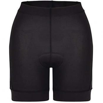 Dare2b Habit - Culotte Corto, Tejido Ligero De Secado Rápido, Costuras Planas, Detalles Reflectantes, Badana De Espuma Cycle Shorts, Mujer, Black, 14