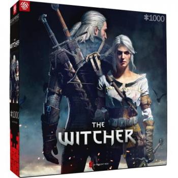 Puzzle 1000 Piezas The Witcher - Geralt y Ciri