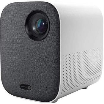 Xiaomi Mi Smart Compact Projector, proyector LED portátil para Cine en casa, 1080P Full HD, Mando de Voz, Asistente Google y Chromecast Integrados, Dolby DTS, Blanco, versión Italiana