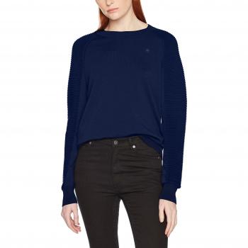 G-STAR RAW Suzaki R Knit Wmn L/s, suéter Mujer, Azul