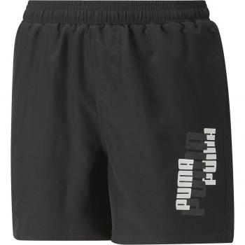 Pantalón Corto Puma ESS+ LogoLab Woven para Niños, Negro (Black), Modelo 673269-01