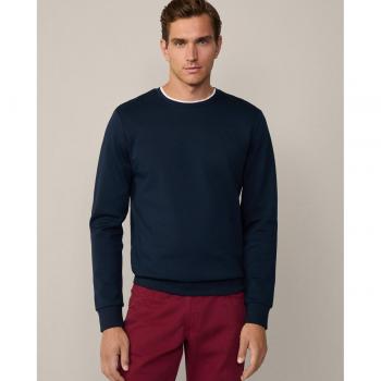 Sudadera de Felpa Hackett HM581165 Navy para Hombre 3XL