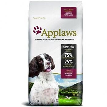 Applaws Complete and Grain Free Dry Dog Food Small/Medium breed Adult Chicken with Lamb 2 kg