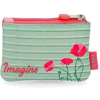 Enso Imagine Monedero Multicolor 11,5x8x2,5 cms Poliéster
