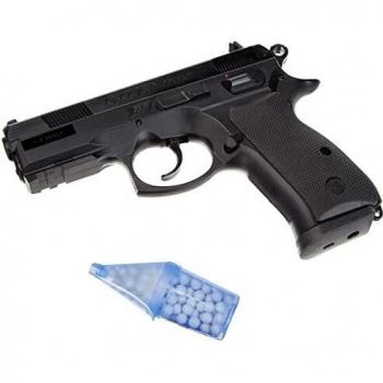 Pistola Airsoft CZ 75D Compact Metal Resorte Hop Up 6mm Negra