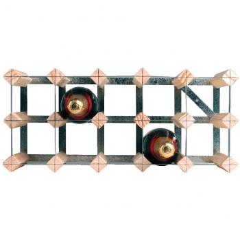 Wine Rack Wooden 15 Bottle