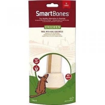 SmartBones Chicken Large Dog Chew Bones 3-Pack (2 + 1 Free) - 3 x 1 Unit (109g each)