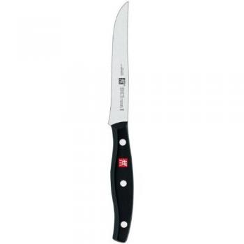 Zwilling Twin Pollux - Cuchillo chuletero con Hoja endurecida al frío Friodur, 120 milímetros, Acero Inoxidable