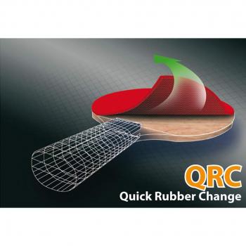 Donic-Schildkröt Almohadilla de Repuesto QRC Nível 3000 para Raquetas de Tenis de Mesa, Esponja de 2,1 mm Energy, Aprobada por ITTF, 752578