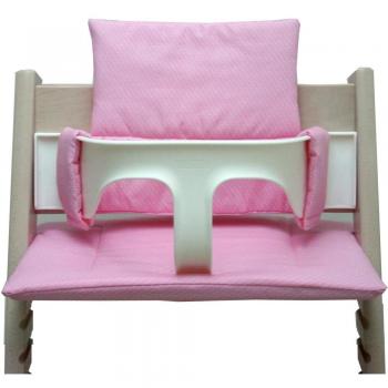 Blausberg Baby - para Stokke Tripp Trapp - Cojín Rosa Lunares