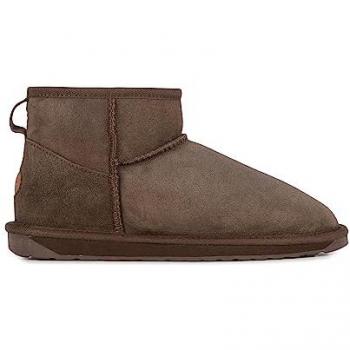 Botines de piel de oveja EMU Australia Stinger Micro para mujer, color marrón, talla 41 EU
