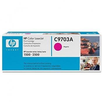 Toner Cian HP 121A (C9701A) - Compatible con impresoras láser, rendimiento de hasta 2,500 páginas, tecnología de impresión láser, color cian