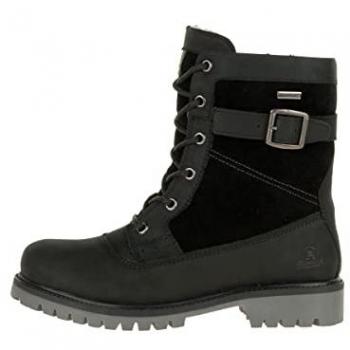 Kamik Rogue Mid Women's Black Winter Lace-Up Boots Size 37