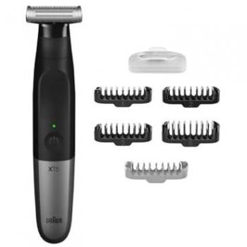 Cortadora Híbrida de Pelo, Barba y Cuerpo Braun XT5100 | 60 min de Autonomía | Uso Húmedo y Seco | Negra