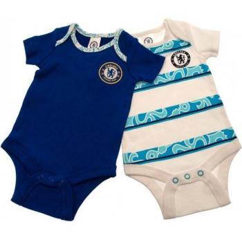 Body para Bebé Chelsea FC (Paquete de 2) - Blanco/Azul, Talla 12-18 meses