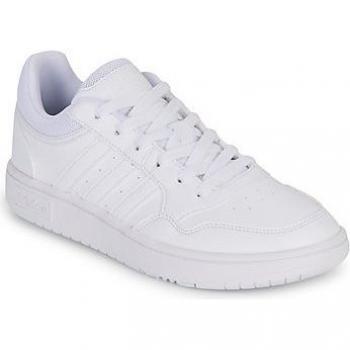 Adidas Hoops 3.0 Kids' White Trainers