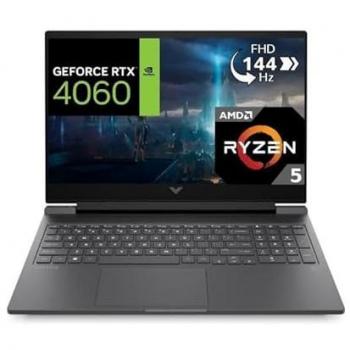 Laptop Gamer HP Victus 16.1 Ryzen 5 8645HS, 16GB RAM, 512GB SSD, GeForce RTX 4060 - Sin Windows
