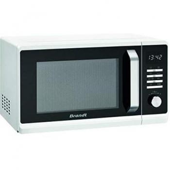 Microondas Brandt SE2302W - 23 litros, Autoprograma, Descongelación, Blanco