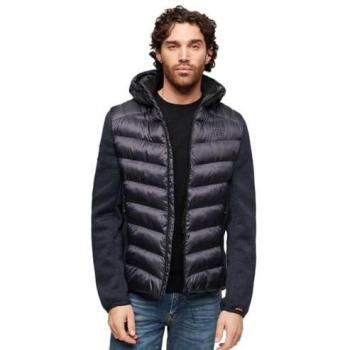 Superdry Storm Hybrid Hooded Puffer Jacket