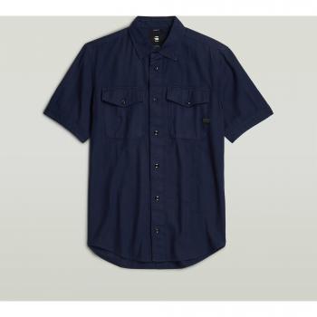 G-Star Raw Men's Marine Slim Fit Shirt in Sartho Blue
