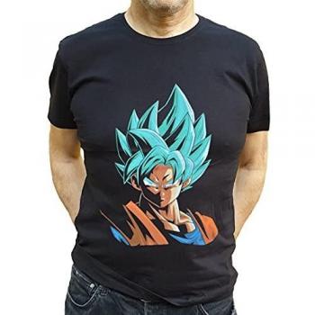LAST LEVEL Camiseta Dragon Goku Dios S Camisa Cami, Multicolor, Adultos Unisex