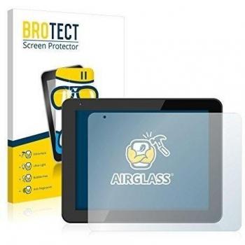 BROTECT Protector Pantalla Cristal Compatible con BQ Curie 2 Protector Pantalla Vidrio - Dureza Extrema, Anti-Huellas, AirGlass