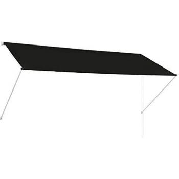 vidaXL Retractable Awning 300x150 cm Anthracite