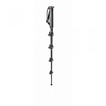 Manfrotto MPMXPROC5 - Monopié XPRO+, 5 secciones, fibra de carbono