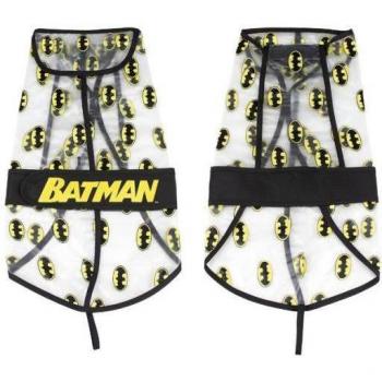 Capa Impermeable Ajustable de Batman para Perros - Licencia Oficial DC