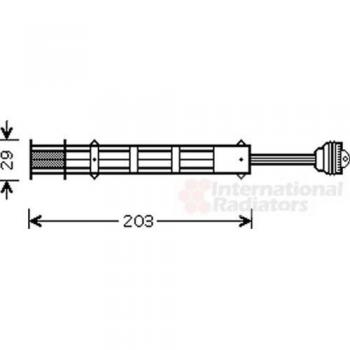 Van Wezel 1700D282 deshumidificador para sistema de climatización