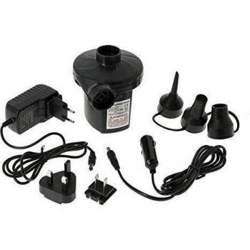 Elementerre PUMPELEC Electric Inflator - Black, Size 12.5 x 11.5 x 10 cm