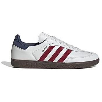 Adidas Originals Samba OG Sneakers - Core White / Team Victory Red / Night Indigo