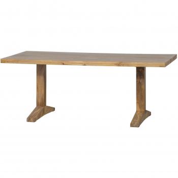 Mesa de Comedor de Madera de Mango 200x90cm - Natural