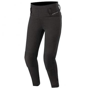 Alpinestars Pantalones Banshee Negros Mujer - Pantalones Cortos de Moto Leggins (XL)