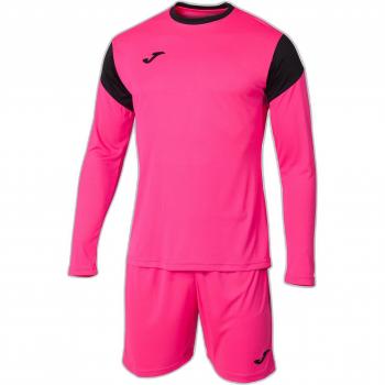 Set de portero Joma Phoenix GK rosa flúor y negro