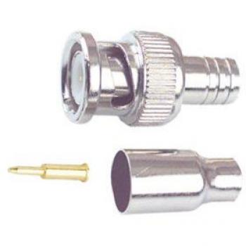 Conector BNC macho engastado rápido de Electro Dh 19.205/174 8430552080069