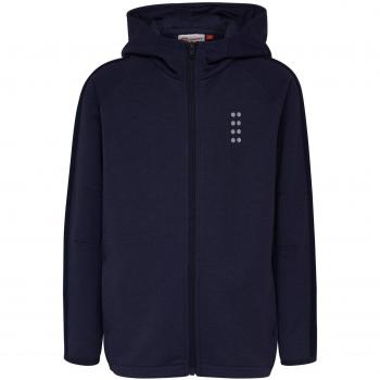 LEGO Wear Jungen Siam 503-1-Sweatjacke, Sudadera para Niños, Azul