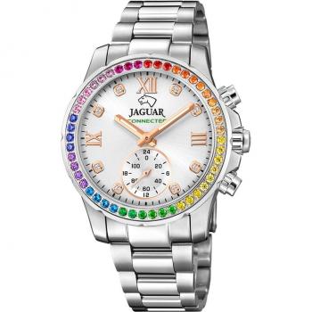 Reloj Jaguar Connected Lady J980/4 de Acero Plateado para Mujer