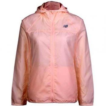 New Balance Windcheater 2.0 Laufjacke-Apricot, Silber Chaquetas, Mujer, Albaricoque, Small