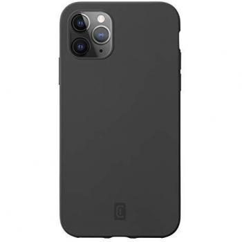 Funda de Silicona Soft Touch para iPhone 12/12 Pro - Negra, Interior de Microfibra
