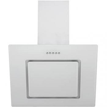 Campana Extractora Inclinada Respekta CH22010, 60 cm, 3 Niveles de Potencia, Iluminación LED, Función de Recirculación y Extracción