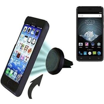 Coche universal del teléfono móvil / GPS / navegación titular del dispositivo por ejemplo, para Cubot Z100 ventilación Holder soporte de rejilla soporte para teléfono magnética Cubot Z100 Mini Car Air Vent titular Smartphone magnético. Fácil de in