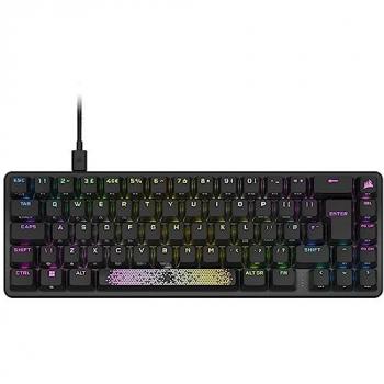 Teclado Gaming CORSAIR K65 PRO MINI RGB - Compacto, Retroiluminación, USB, Interruptores Ópticos CORSAIR OPX