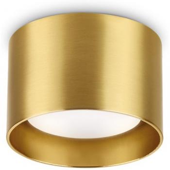 Foco Downlight Spike Metal Latón 1 bombilla 6,5cm, Ideallux Ideal Lux downlight Pincho Redondo, color latón, aluminio, Ø 10 cm