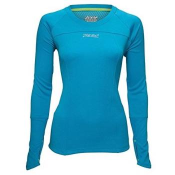 Zoot Funktionsoberteil W Microlite - LS Tee - Top de manga larga de running para mujer, color multicolor, talla L