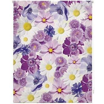 Homeflex Storalia - Estor Digital Salon Margarita - Enrollable - 110X180 cm - Disponible en Varias Medidas