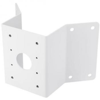 Soporte de esquina Hanwha SBP-300KMW1 para cámaras de seguridad, kit de montaje en blanco
