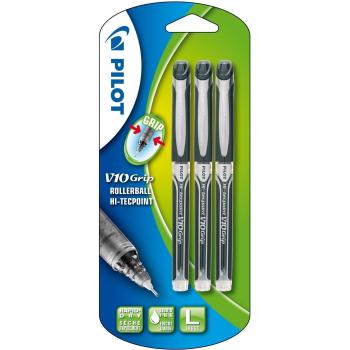 Ã®lot V10 - BlÃ­ster de 3 bolÃ­grafos roller