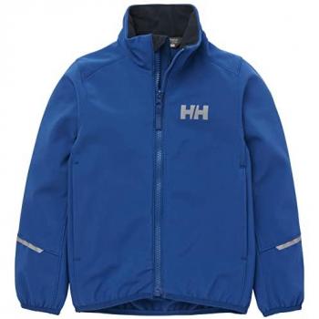 Chaqueta Softshell Helly Hansen K Marka para Niños Unisex, Color Deep Fjord, Talla 4