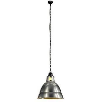 Luminaria colgante industrial SLV PARA 380 aluminio natural E27 160W